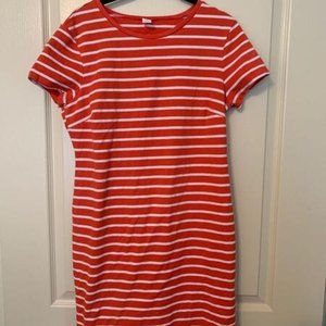 Old Navy Fitted Striped Dress 👗 Size L